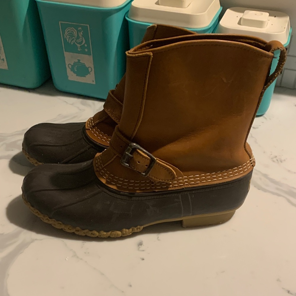 L.L. Bean Brown and Black Winter Boots